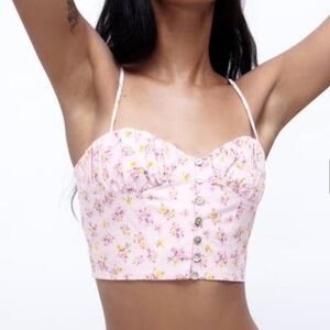*NWT* Zara Corset Top